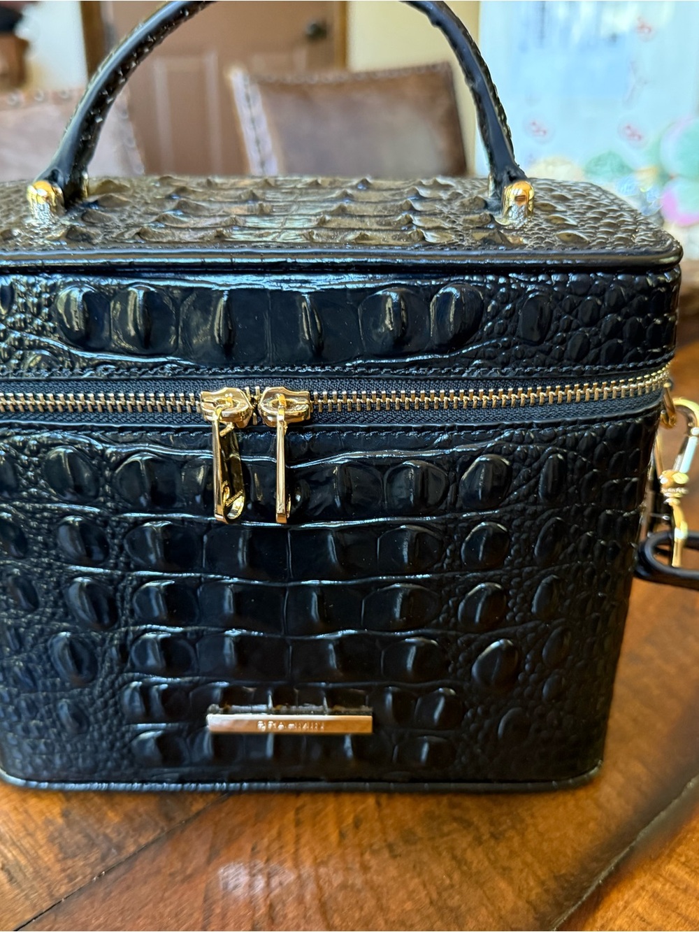 Brahmin "Charlene" train case crossbody bag-New without tag!